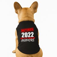 Custom Year Retired Not My Problem Anymore Personalize Doggie Tank