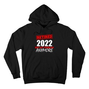 Custom Year Retired Not My Problem Anymore Personalize Hoodie