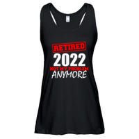 Custom Year Retired Not My Problem Anymore Personalize Ladies Essential Flowy Tank