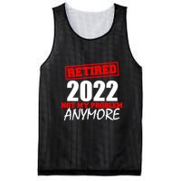 Custom Year Retired Not My Problem Anymore Personalize Mesh Reversible Basketball Jersey Tank