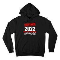 Custom Year Retired Not My Problem Anymore Personalize Tall Hoodie