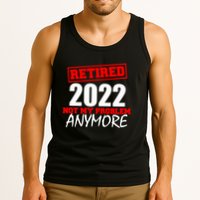 Custom Year Retired Not My Problem Anymore Personalize Tank Top