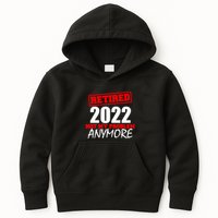 Custom Year Retired Not My Problem Anymore Personalize Kids Hoodie