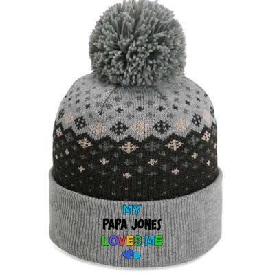 Custom You Are Loved Personalized Boy Design The Baniff Cuffed Pom Beanie