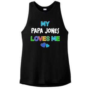 Custom You Are Loved Personalized Boy Design Ladies PosiCharge Tri-Blend Wicking Tank