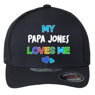 Custom You Are Loved Personalized Boy Design Flexfit Unipanel Trucker Cap