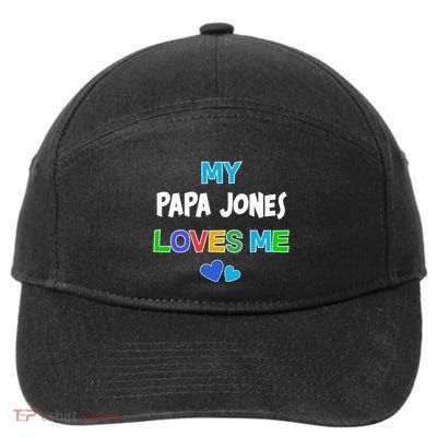 Custom You Are Loved Personalized Boy Design 7-Panel Snapback Hat