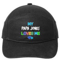 Custom You Are Loved Personalized Boy Design 7-Panel Snapback Hat