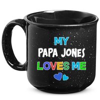 Custom You Are Loved Personalized Boy Design 15oz Campfire Ceramic Mug