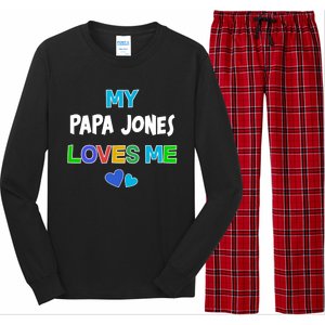 Custom You Are Loved Personalized Boy Design Long Sleeve Pajama Set