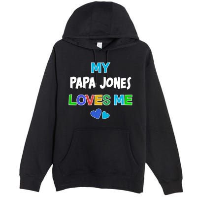 Custom You Are Loved Personalized Boy Design Premium Pullover Hoodie