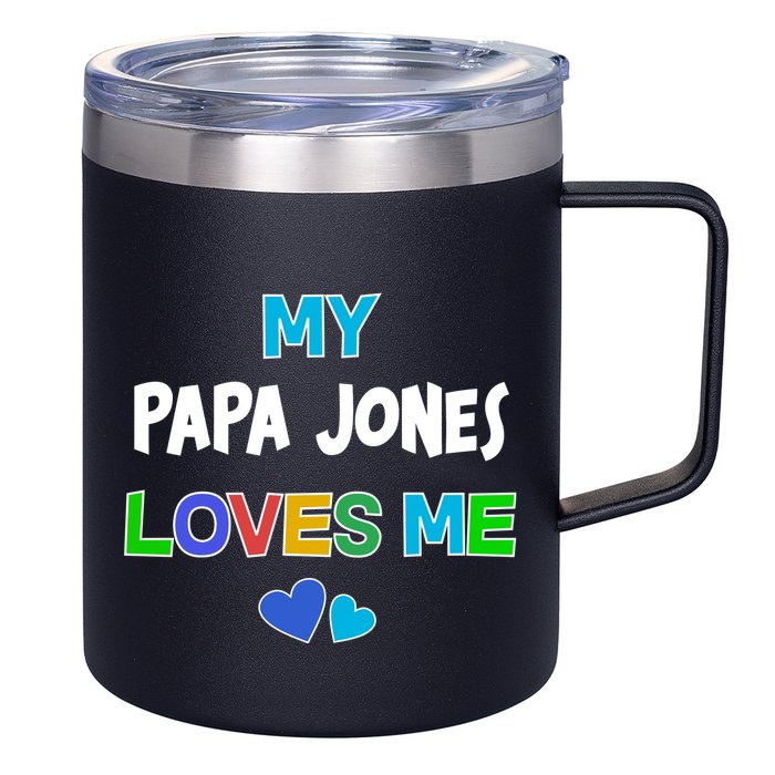 Custom You Are Loved Personalized Boy Design 12oz Stainless Steel Coffee Mug