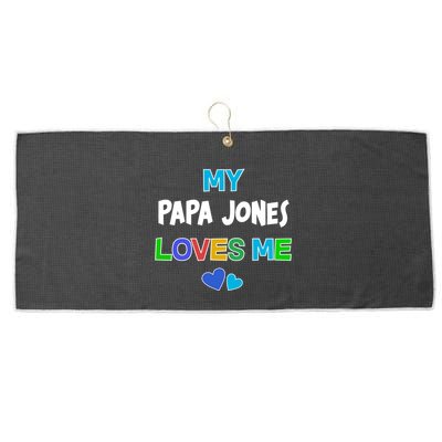 Custom You Are Loved Personalized Boy Design Large Microfiber Waffle Golf Towel