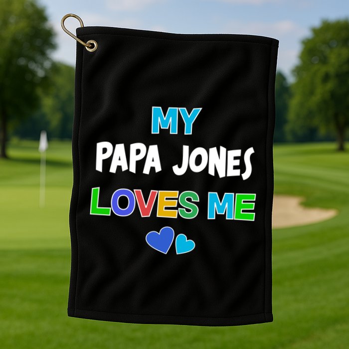 Custom You Are Loved Personalized Boy Design Golf Towel