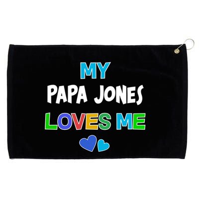 Custom You Are Loved Personalized Boy Design Grommeted Golf Towel