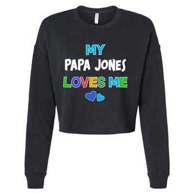 Custom You Are Loved Personalized Boy Design Cropped Pullover Crew