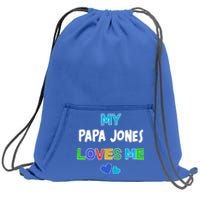 Custom You Are Loved Personalized Boy Design Sweatshirt Cinch Pack Bag