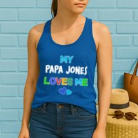Custom You Are Loved Personalized Boy Design Womens Tank Top