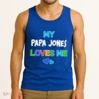 Custom You Are Loved Personalized Boy Design Tank Top