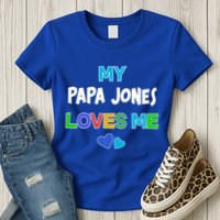Custom You Are Loved Personalized Boy Design Womens T-Shirt