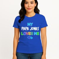 Custom You Are Loved Personalized Boy Design Womens T-Shirt