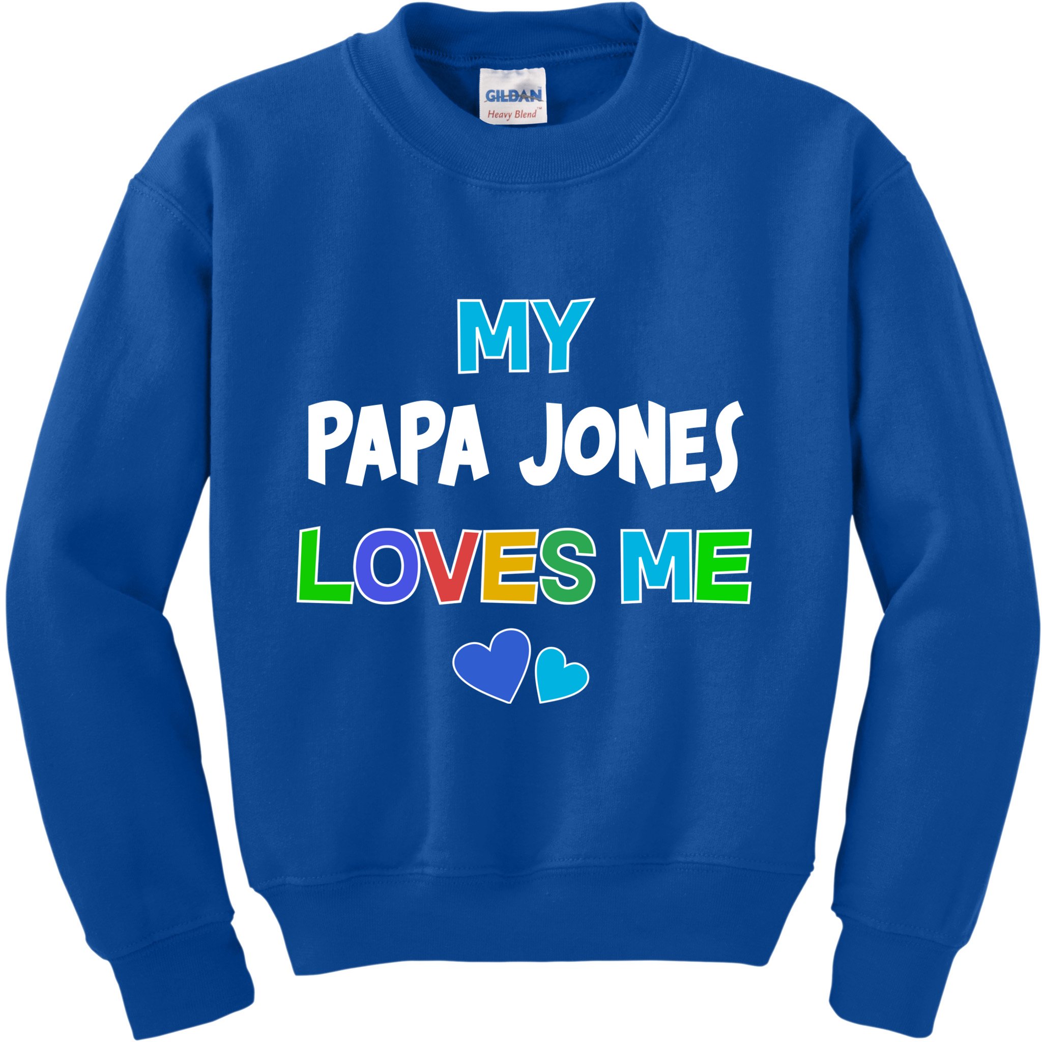 Custom You Are Loved Personalized Boy Design Kids Sweatshirt