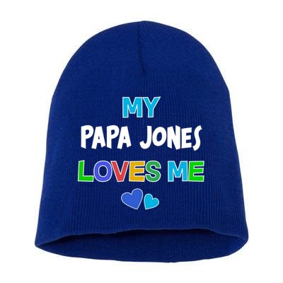 Custom You Are Loved Personalized Boy Design Short Acrylic Beanie