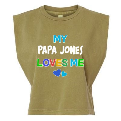 Custom You Are Loved Personalized Boy Design Garment-Dyed Women's Muscle Tee