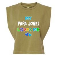 Custom You Are Loved Personalized Boy Design Garment-Dyed Women's Muscle Tee