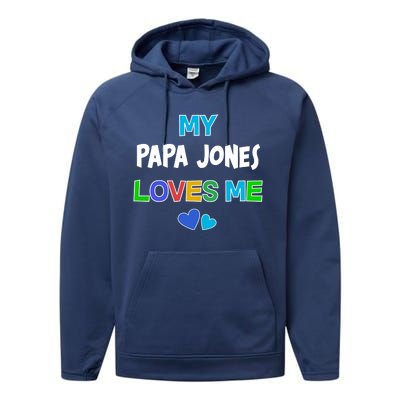 Custom You Are Loved Personalized Boy Design Performance Fleece Hoodie