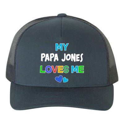 Custom You Are Loved Personalized Boy Design Yupoong Adult 5-Panel Trucker Hat