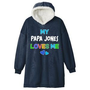 Custom You Are Loved Personalized Boy Design Hooded Wearable Blanket