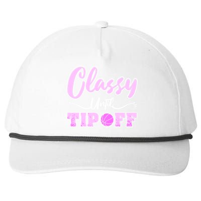 Classy Until Tipoff Basketball Great Gift Snapback Five-Panel Rope Hat