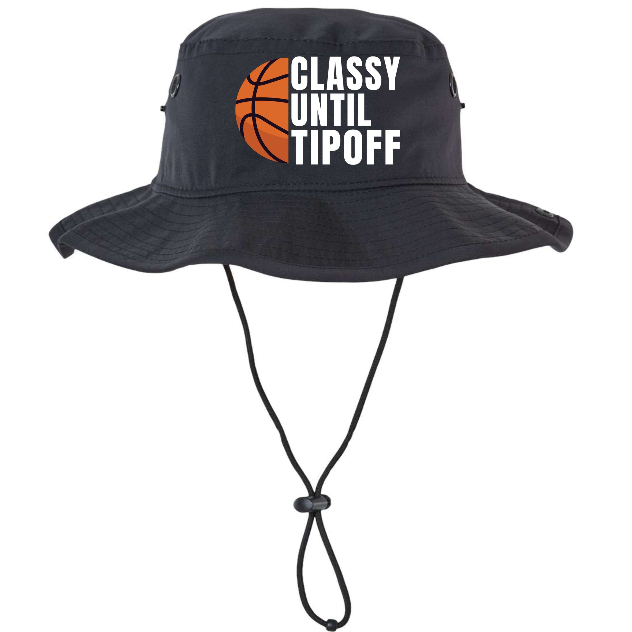 Classy Until Tipoff Funny Basketball Great Gift Bucket Hat