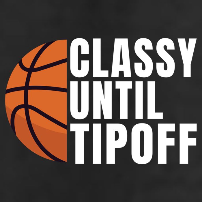 Classy Until Tipoff Funny Basketball Great Gift Golf Towel