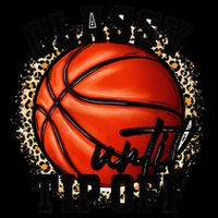 Classy Until Tip Off Funny Basketball Mom Leopard 16oz Travel Tumbler