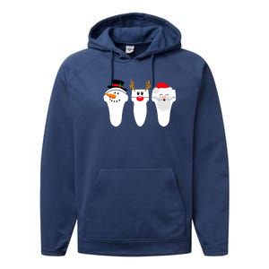 Christmas Ultrasound Transducer Sonogram Probe Holiday Tech Performance Fleece Hoodie