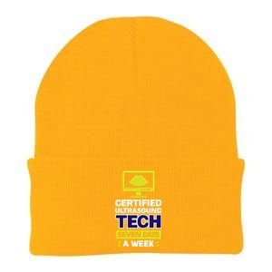 Certified Ultrasound Tech Funny Gift Seven Days A Week Gift Knit Cap Winter Beanie