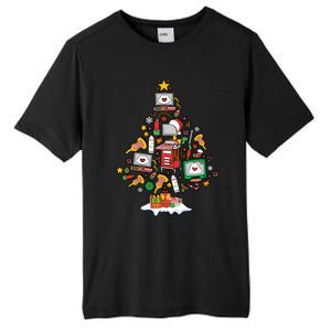 Christmas Ultrasound Tech Holiday Seaon Tall Fusion ChromaSoft Performance T-Shirt