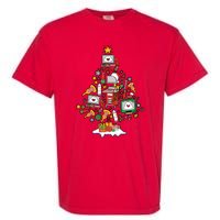 Christmas Ultrasound Tech Holiday Seaon Garment-Dyed Heavyweight T-Shirt