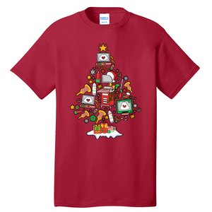 Christmas Ultrasound Tech Holiday Seaon Tall T-Shirt