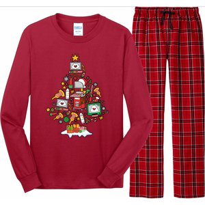 Christmas Ultrasound Tech Holiday Seaon Long Sleeve Pajama Set