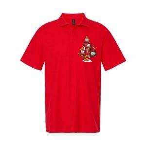 Christmas Ultrasound Tech Holiday Seaon Softstyle Adult Sport Polo