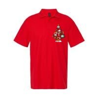 Christmas Ultrasound Tech Holiday Seaon Softstyle Adult Sport Polo