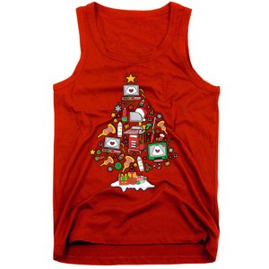 Christmas Ultrasound Tech Holiday Seaon Tank Top