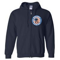 Curling USA Team Winter Sports Lovers Americain Flag Full Zip Hoodie