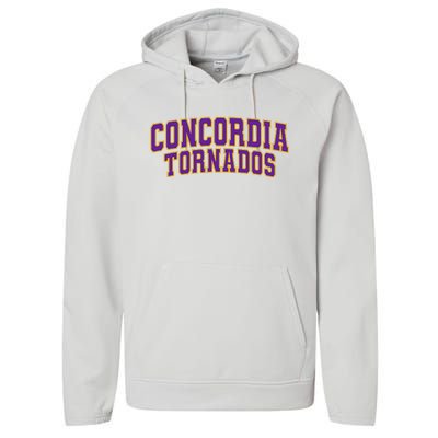 Concordia University Texas Tornados Performance Fleece Hoodie