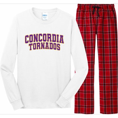 Concordia University Texas Tornados Long Sleeve Pajama Set