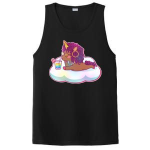 Cute Afro Unicorn PosiCharge Competitor Tank