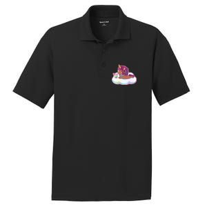 Cute Afro Unicorn PosiCharge RacerMesh Polo